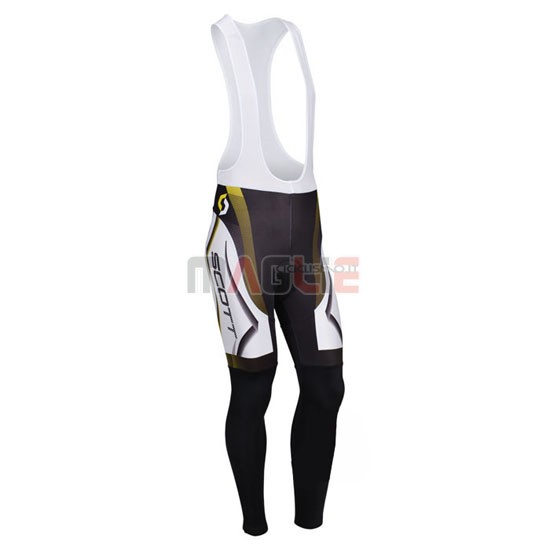 Maglia Scott manica lunga 2013 nero e giallo
