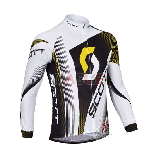Maglia Scott manica lunga 2013 nero e giallo
