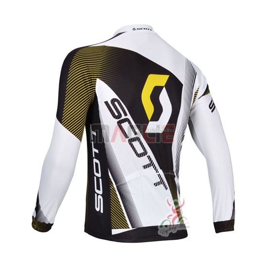 Maglia Scott manica lunga 2013 nero e giallo