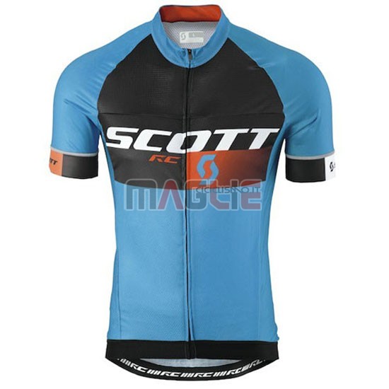 Maglia Scott manica corta 2015 nero e blu