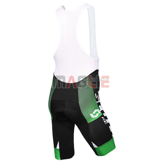 Maglia Scott manica corta 2015 nero e verde