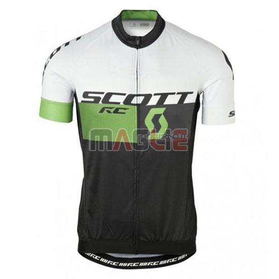 Maglia Scott manica corta 2016 bianco e verde