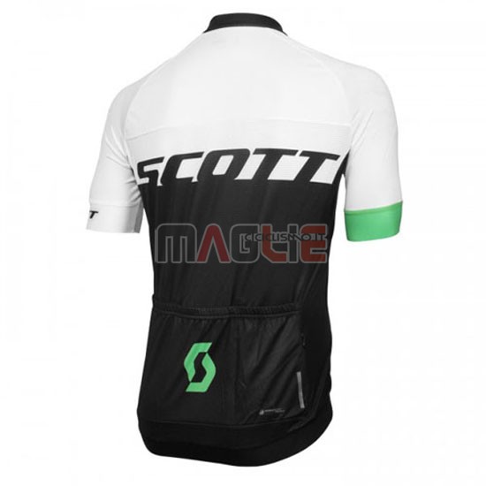 Maglia Scott manica corta 2016 bianco e verde