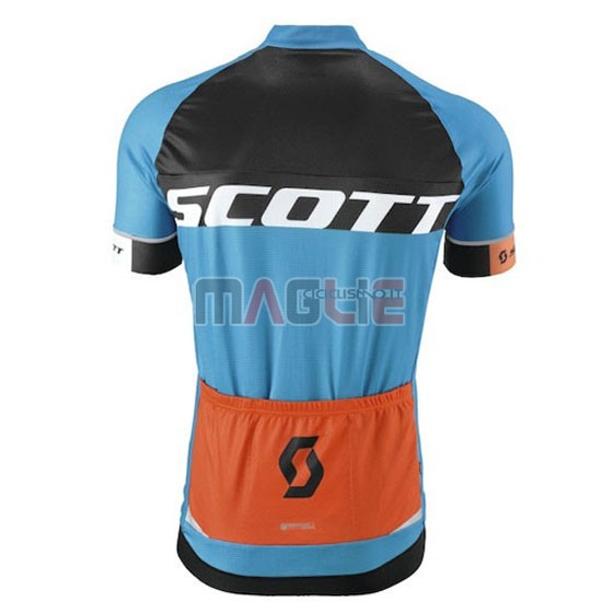 Maglia Scott manica corta 2016 blu e arancione - Clicca l'immagine per chiudere