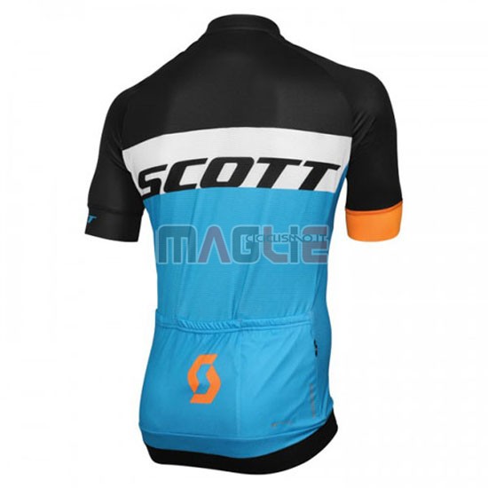 Maglia Scott manica corta 2016 blu e nero