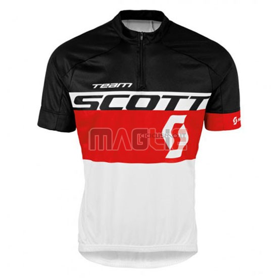 Maglia Scott manica corta 2016 giallo e bianco