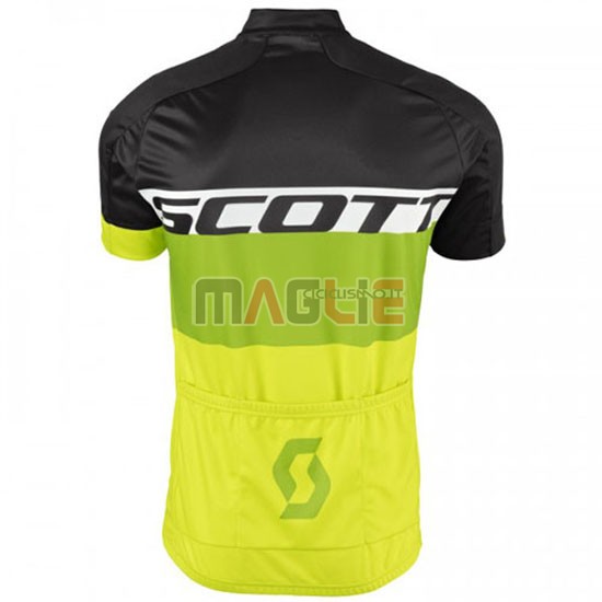 Maglia Scott manica corta 2016 giallo e nero