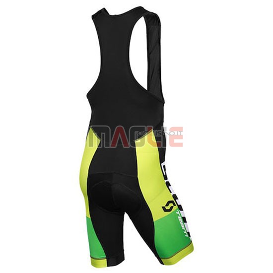 Maglia Scott manica corta 2016 giallo e verde