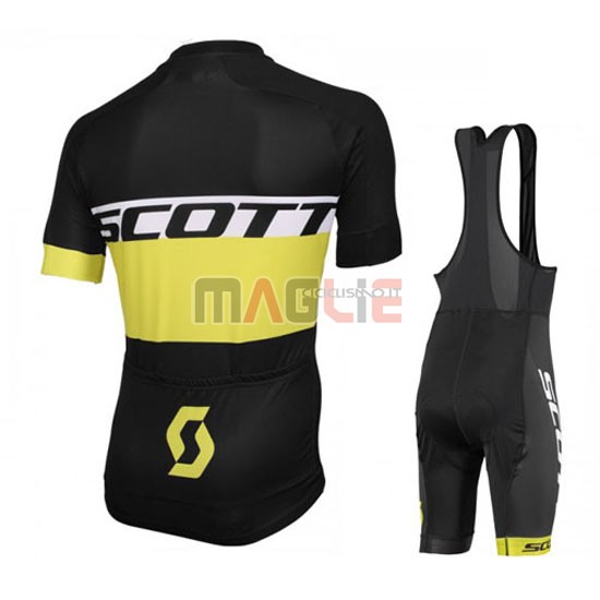 Maglia Scott manica corta 2016 giallo nero