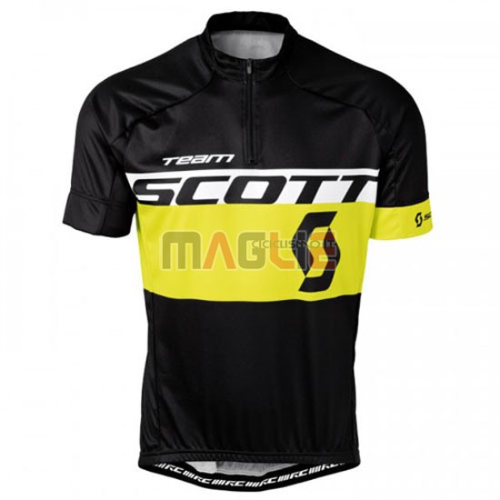 Maglia Scott manica corta 2016 giallo nero