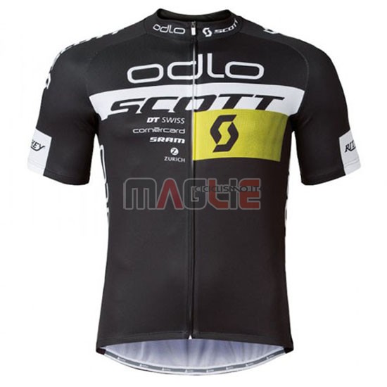 Maglia Scott manica corta 2016 nero e giallo - Clicca l'immagine per chiudere