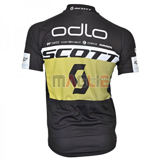 Maglia Scott manica corta 2016 nero e giallo - Clicca l'immagine per chiudere