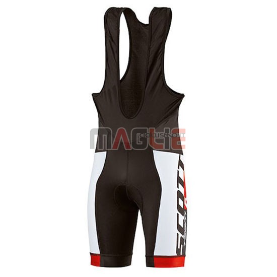 Maglia Scott manica corta 2016 nero e rosso