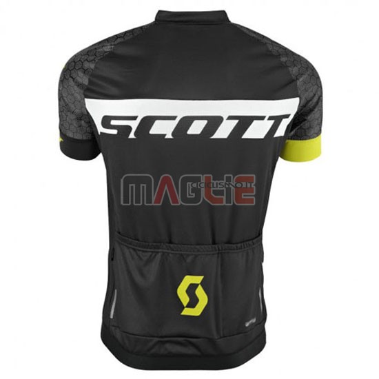 Maglia Scott manica corta 2016 nero giallo