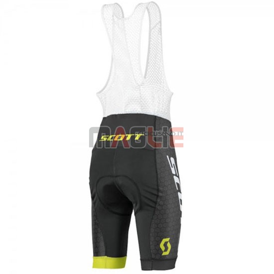 Maglia Scott manica corta 2016 nero giallo