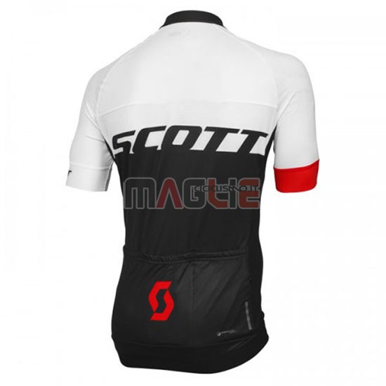 Maglia Scott manica corta 2016 rosso e bianco