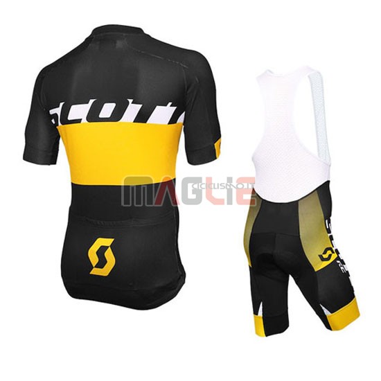 Maglia Scott manica corta 2016 giallo