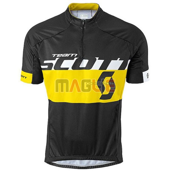 Maglia Scott manica corta 2016 giallo