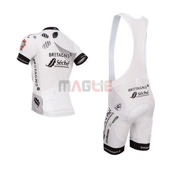 Maglia Seche manica corta 2015 nero e bianco