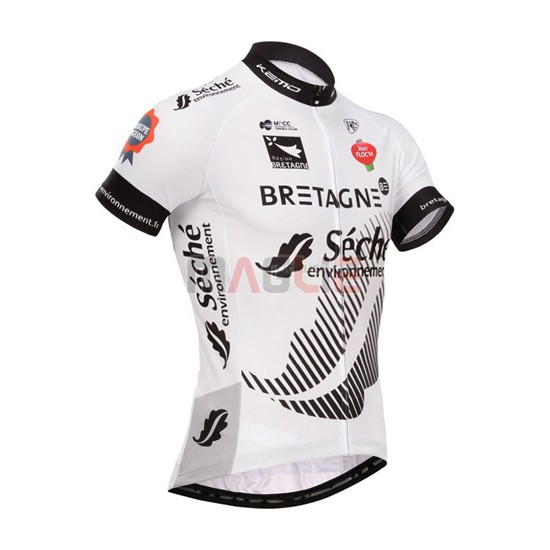 Maglia Seche manica corta 2015 nero e bianco