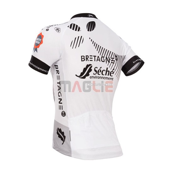 Maglia Seche manica corta 2015 nero e bianco