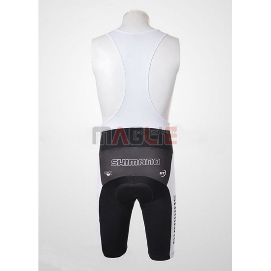 Maglia Shimano manica corta 2010 bianco e nero