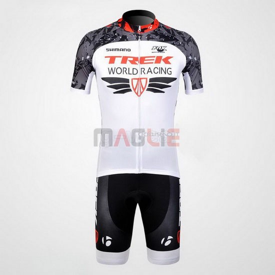 Maglia Shimano manica corta 2012 bianco e grigio