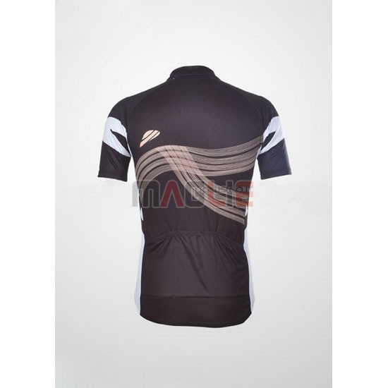 Maglia Shimano manica corta 2012 nero e arancione