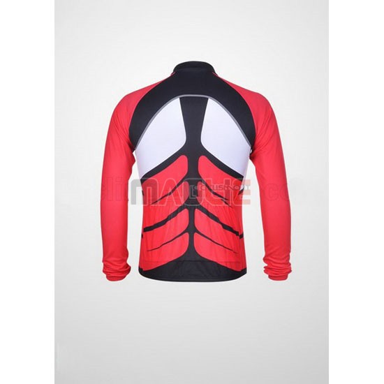 Maglia Shimano manica lunga 2011 rosso e nero - Clicca l'immagine per chiudere