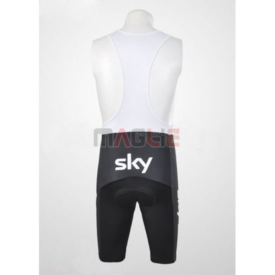 Maglia Sky manica corta 2011 bianco e celeste