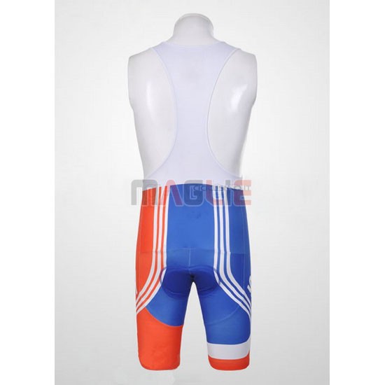 Maglia Sky manica corta 2012 arancione e blu