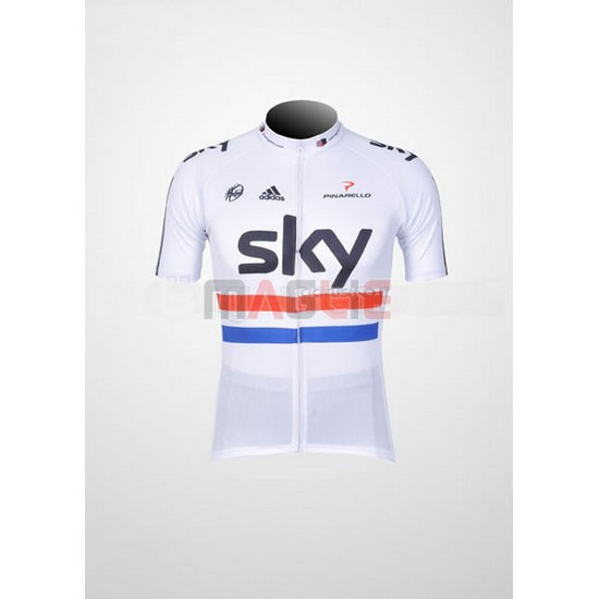 Maglia Sky manica corta 2012 nero e bianco
