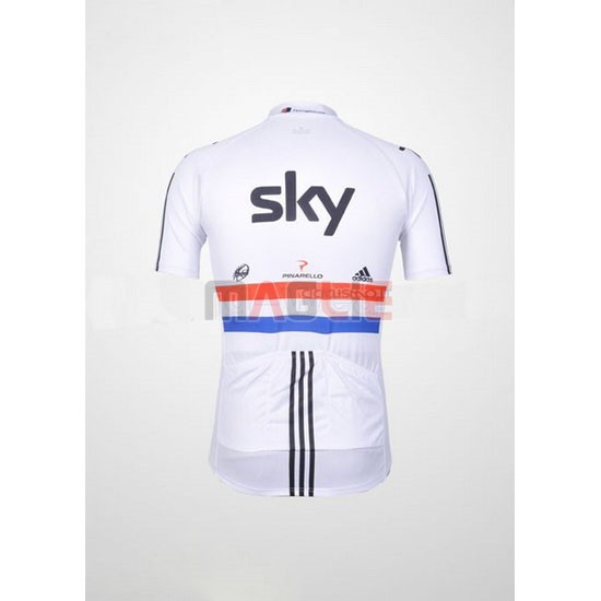 Maglia Sky manica corta 2012 nero e bianco