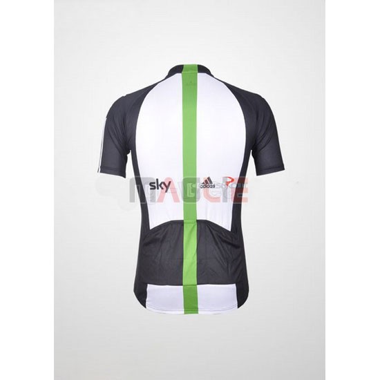 Maglia Sky manica corta 2012 nero e verde
