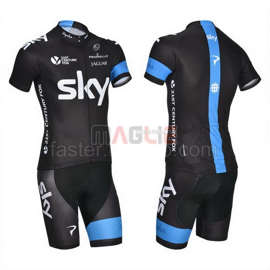 Maglia Sky manica corta 2014 nero e bianco - Clicca l'immagine per chiudere