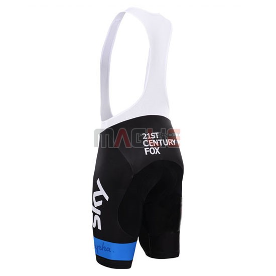 Maglia Sky manica corta 2015 celeste e nero