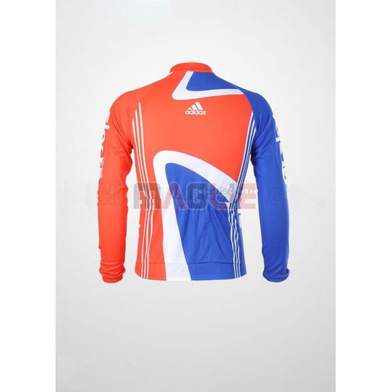 Maglia Sky manica lunga 2012 arancione e blu