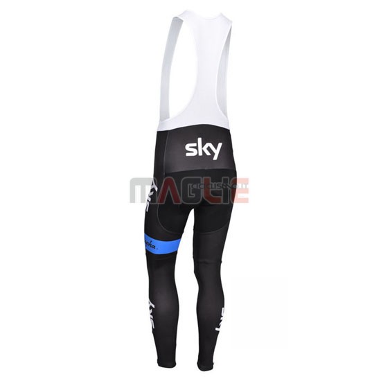 Maglia Sky manica lunga 2013 blu e rosso