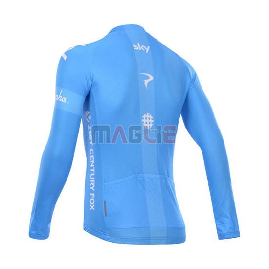 Maglia Sky manica lunga 2014 celeste