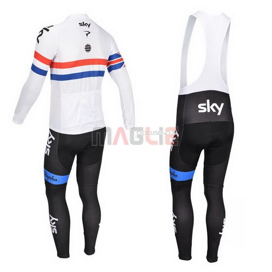 Maglia Sky manica lunga 2013 bianco