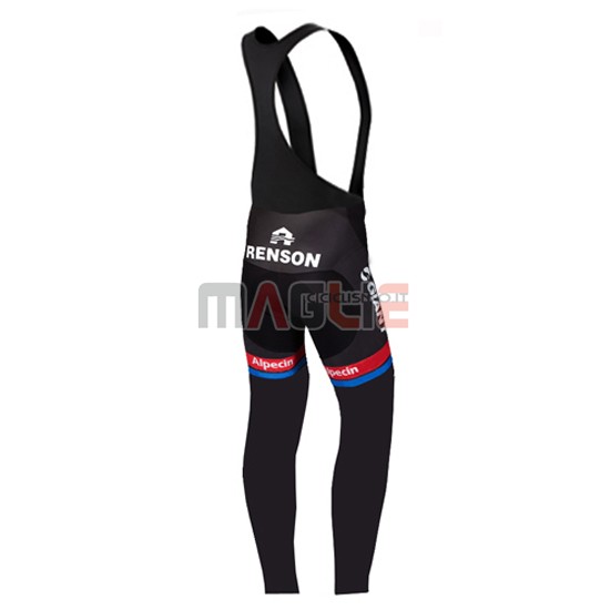 Maglia Sky manica lunga 2016 nero e rosso