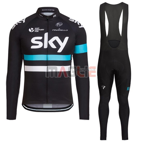 Maglia Sky manica lunga 2016 nero