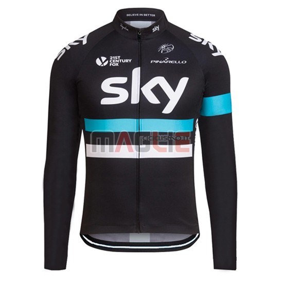 Maglia Sky manica lunga 2016 nero