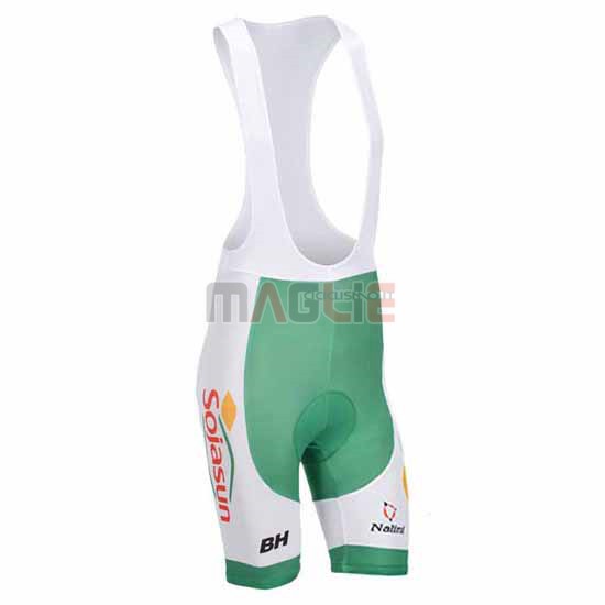 Maglia Sojasun manica corta 2013 bianco e verde