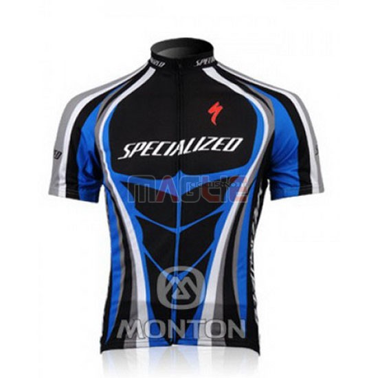 Maglia Specialized manica corta 2010 blu e nero