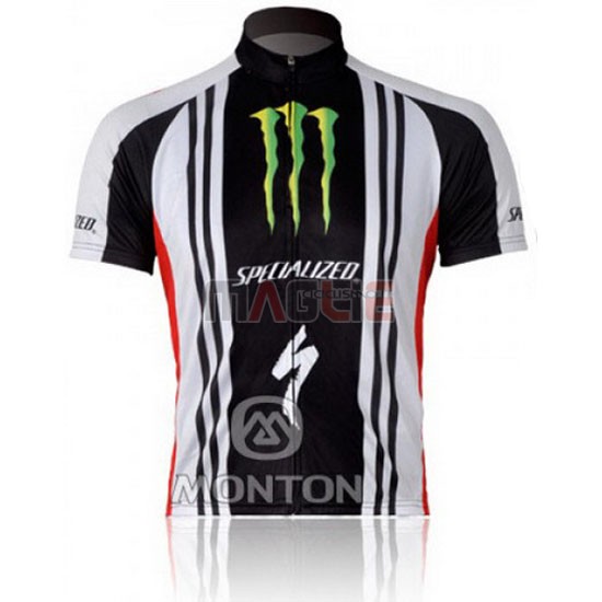 Maglia Specialized manica corta 2011 bianco e nero