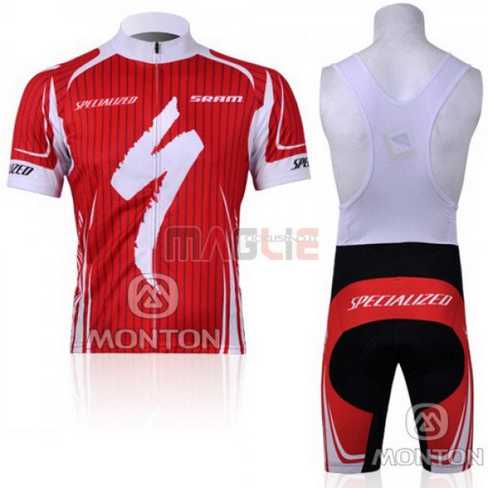 Maglia Specialized manica corta 2011 bianco e rosso