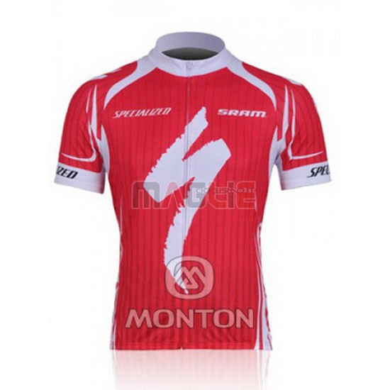 Maglia Specialized manica corta 2011 bianco e rosso