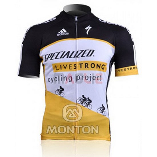 Maglia Specialized manica corta 2011 giallo e nero