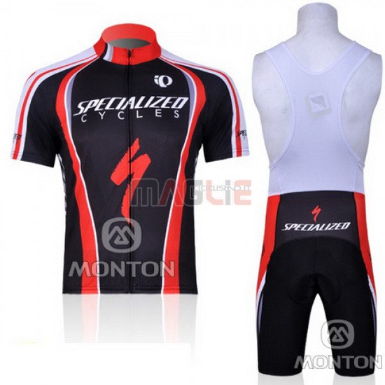 Maglia Specialized manica corta 2011 rosso e nero